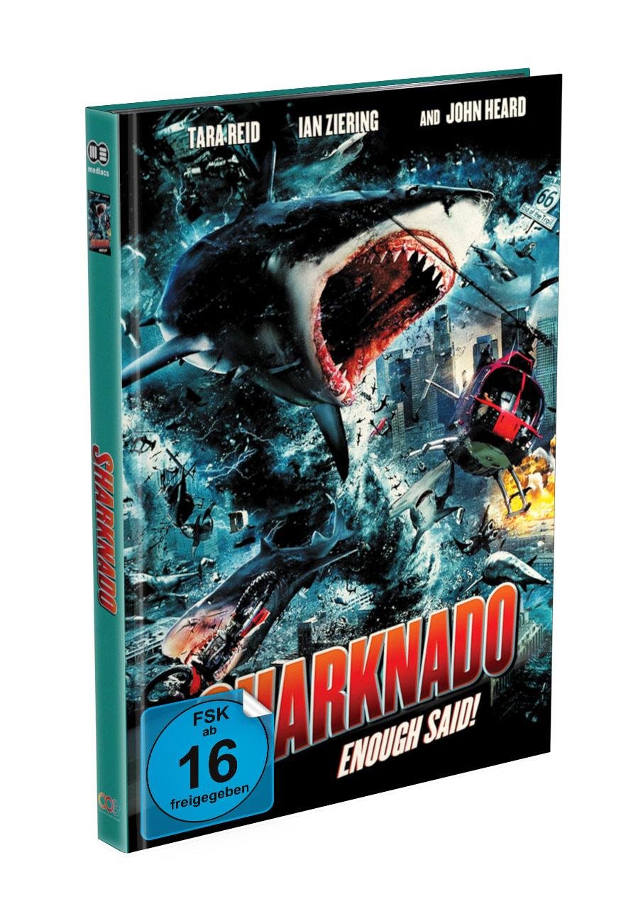 SHARKNADO 1 Genug Gesagt 2 Disc Mediabook Cover A Limited