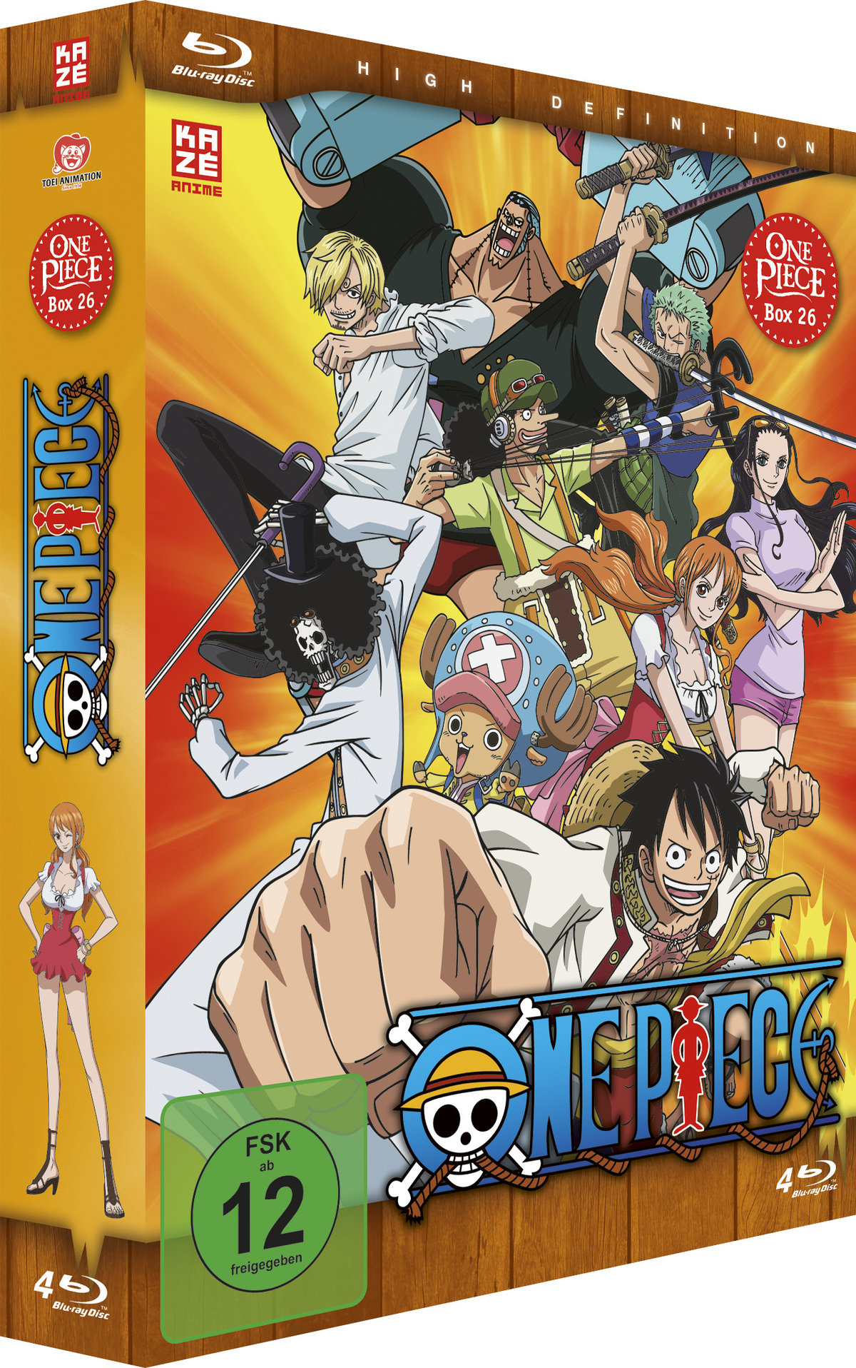 One Piece - Die TV-Serie - 2. und 3. Staffel - Box 3 - NEU [4 DVDs]' von  'Konosuke Uda' - 'DVD