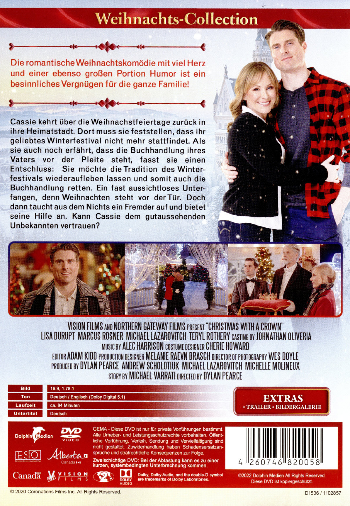 Christmas with a Crown Ein Prinz zu Weihnachten Film auf DVD