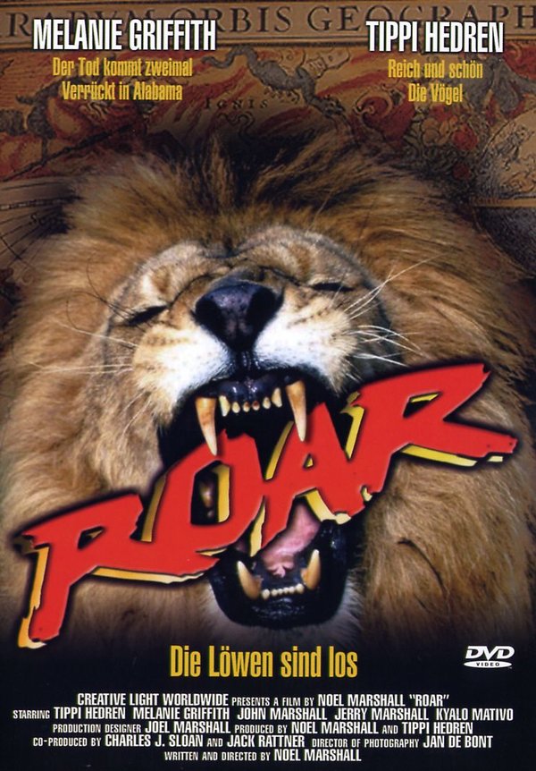 Film bei - Roar DVD ausleihen Die auf Löwen sind los