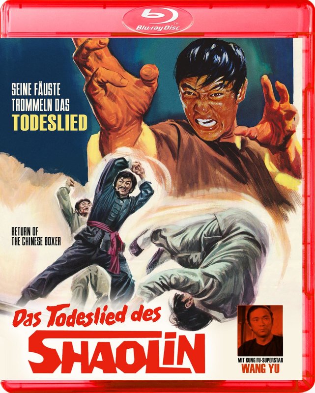 Das Todeslied des Shaolin - Uncut - Limited Edition - Mit Kung Fu-Superstar WANG YU (Return of the Chinese Boxer) Film auf Blu-ray Disc ausleihen bei verleihshop.de Das Todeslied des Shaolin - Uncut - Limited Edition - Mit Kung Fu-Superstar WANG YU (Return of the Chinese Boxer) Film auf Blu-ray Disc ausleihen bei verleihshop.de